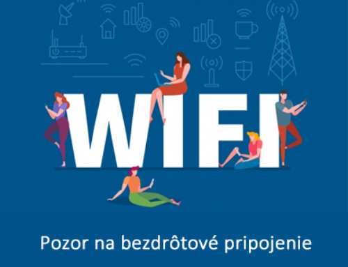 Pozor na bezdrôtové pripojenie